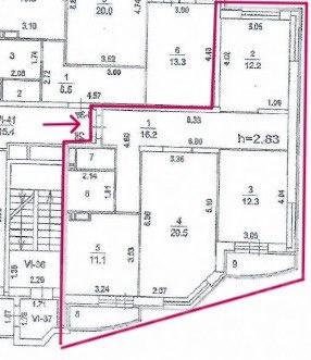 Продажа 3-комнатной квартиры, Щелково, улица Чкаловская,  3