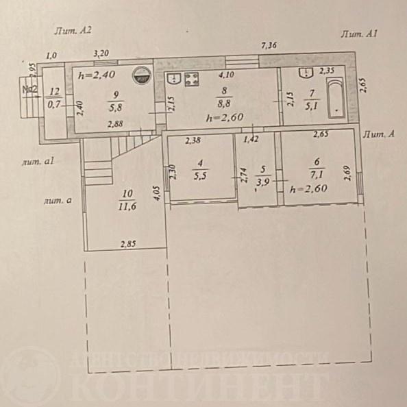 Продажа дома, 94м <sup>2</sup>, 5 сот., Раменское, переулок 1-й Пограничный,  5