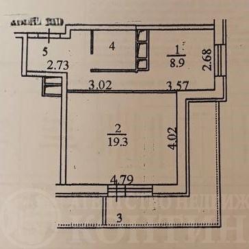 Продажа 1-комнатной квартиры, Щелково, улица Космодемьянская,  17/4